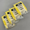 PILLOW PAWS (4 PACK) Unisex Non-Skid Slipper Socks  Adult 3XL Yellow