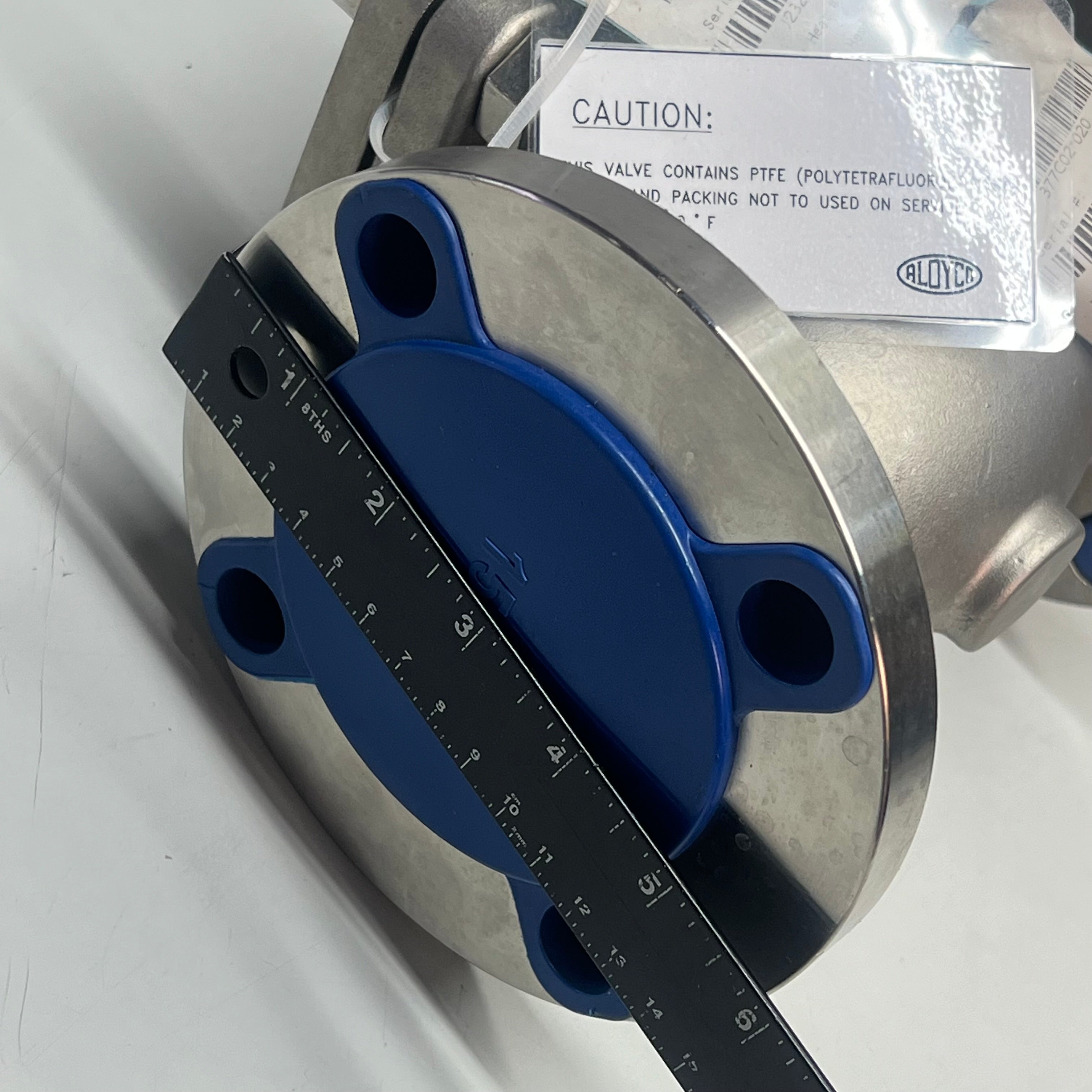 ALOYCO Integral Seat Swing Check Valve 150 Flange API Trim 10 316SS 2" 377C02020