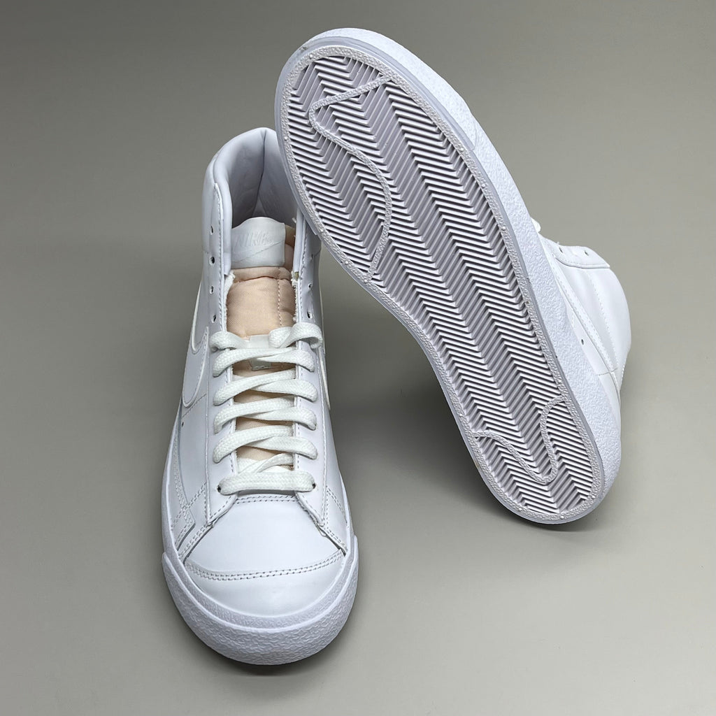 NIKE Blazer Mid 77' High-top Shoes SZ Womens 8 Mens 6.5 White & Peach CZ1055-117