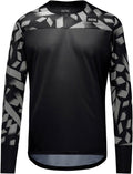 Gorewear Trail KPR Daily Long Sleeve Jersey - Black/Lab Gray Men's Medium