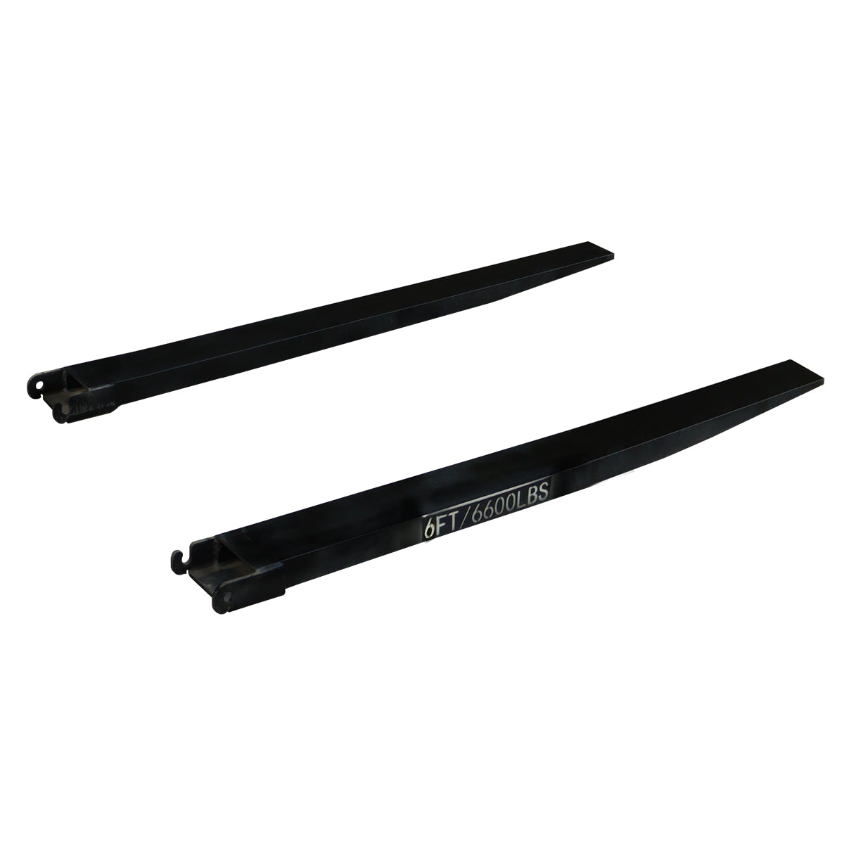 Greatbear 10ft Forklift Extensions 6” Wide Forks, 6600lbs Capacity (Pair)