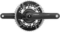 SRAM RED Crankset - 160mm 2x 12-Speed 46/33t 8-Bolt Direct Mount DUB Spindle Interface Natural Carbon E1