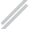 PEC Tools 18" Flexible Steel Rule, Designed for High-Accuracy Industrial Environments, Made in USA