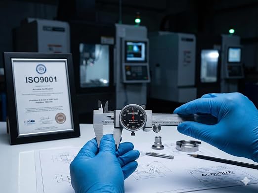 Accusize Industrial Tools 0-6" x 0.001" (Range x Resolution) Dial Caliper, Black Face Red Needle, Stainless Steel in Fitted Box, P920-B216 | 0-6" Range, 0.001" Resolution, Stainless Steel, Satin Chrome Finish, Covered Rack, P920-B216