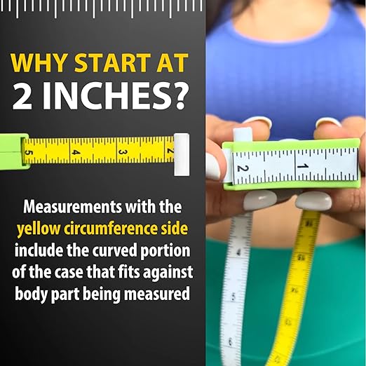 Perfect Body Tape Measure - 80 Inch Automatic Telescopic Tape Measure - Retractable Measuring Tape for Body: Waist, Hip, Bust, Arms, and More (Black - 80 inch)