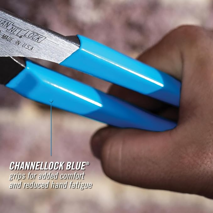 Channellock Tongue and Groove Plier 420-1.5-Inch Jaw Capacity, Straight Jaw - 9.5-Inch