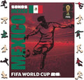 FIFA SOMOS Mexico Puzzle for Adult,200 Pieces Irregular Shape Puzzle, 5MM Thick, Creative Collectible Gift for Fans, Officially Licensed Product, 9.3 * 12"
