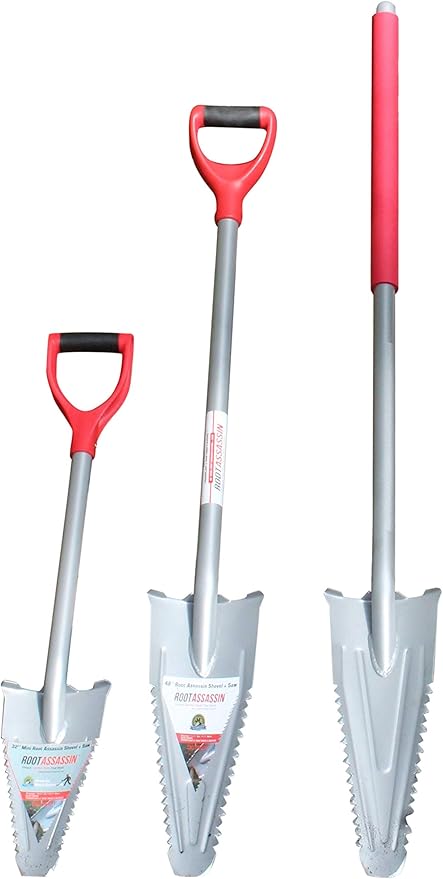 RA-003 58-Inch Straight Shaft Carbon Steel Shovel