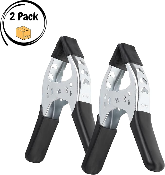 Mr. Pen- Spring Clamps, 2 Pack, 6 Inches, Heavy Duty, Metal, Spring Clips