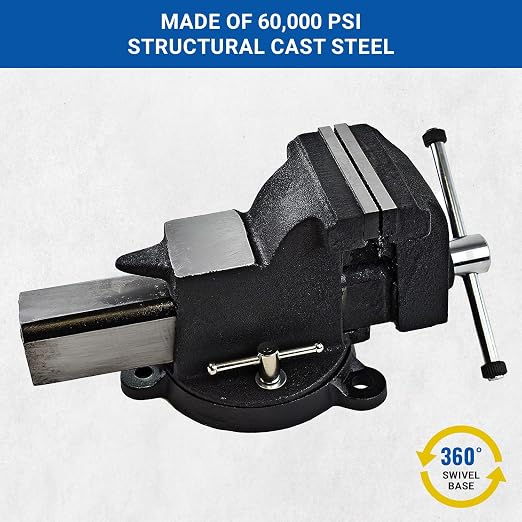 Yost Vises 910-AS 10" Heavy Duty Steel Bench Vise