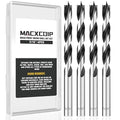 Brad Point Wood Drill Bit Set, 4Pcs 5/16" Drill Bit Set with Double Flutes Design for Carpenter Woodworking and All Types of Wood