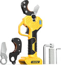 MtiolHig Cordless PVC Pipe Cutter Compatible with DEWALT 20v Battery, 1-5/8" (32mm) Pipe Cutter Tool Brushless Motor Tubing Cut 240W (Tool Only）