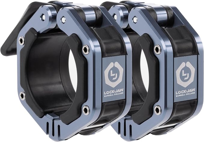 Lock-Jaw Flex Magnetic Barbell Collars/Clamps, 2"/50mm Olympic Bars