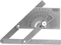 General Tools Protractor and Angle Finder #39, Stainless Steel, Outside, Inside, Sloped Angles, 0° to 180°