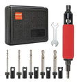 Rivet Removal Tool,POP Rivet Drill Remover,Electric Drill Adapter Rivets Puller for 1/8", 5/32", 3/16", 7/32" and 1/4"