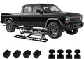 Albott 8000 LBS Portable Car Lift for Home Garage, Heavy-Duty Q355B Steel Vehicle Lift, Adjustable Height up to 27.4", 25–30s Fast Cycle, Locking Levers, Extension Plate, Foldable with Wheels