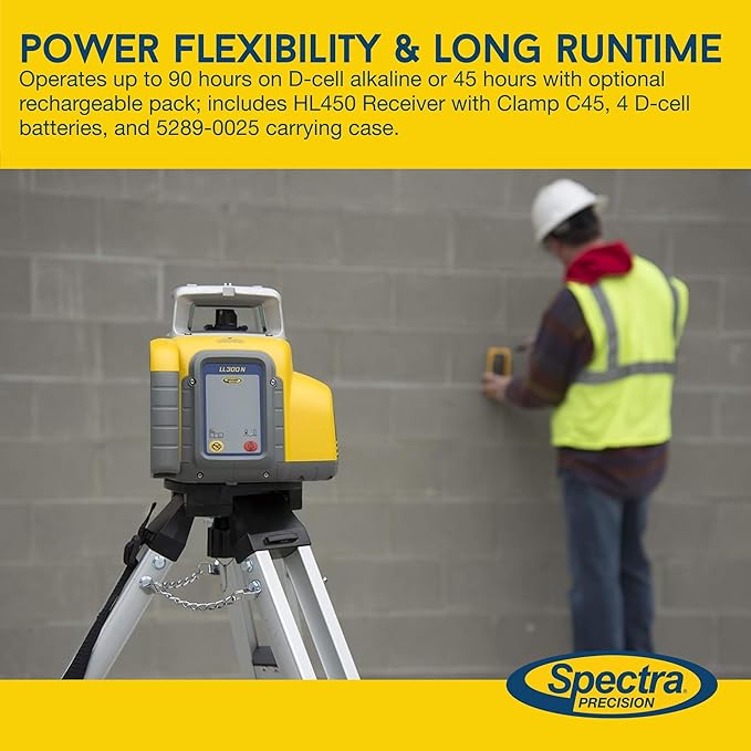 Spectra Precision Laser Level, Self Leveling Kit