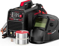 YESWELDER 135Amp Flux Core MIG Welder FLUX-135PRO,110V Flux Core MIG/Lift TIG/Stick 3-in-1 Digital Display Welding Machine & LYG-L600A Auto Darkening Blue Light Blocking Welding Helmet