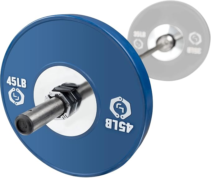 Lock-Jaw Flex Magnetic Barbell Collars/Clamps, 2"/50mm Olympic Bars
