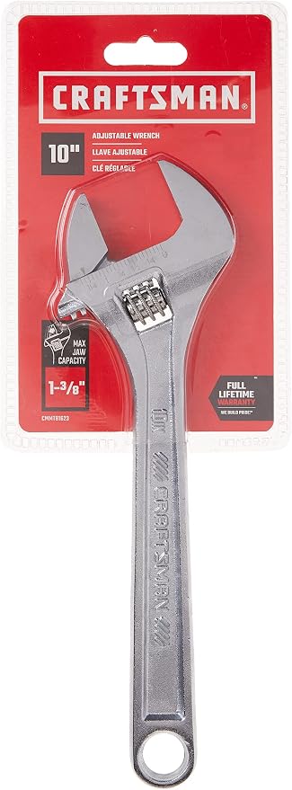 CRAFTSMAN Adjustable Wrench, 10-Inch (CMMT81623)