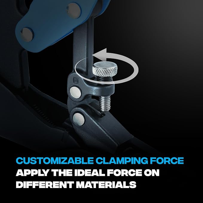 OX Pro 11 in Auto Adjust C Clamp with Swivel Pad - Heavy Duty