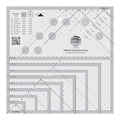 Creative Grids Ultimate Flying Geese Tool Quilt Ruler – CGRDH4 – Made in USA, 8-1/2in x 8-1/2in, Non-Slip Grip Acrylic Quilting, Sewing, Crafting, Patchwork Ruler & Template