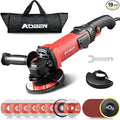 AOBEN 1200W Angle Grinder 4-1/2 inch | 10Amp, 11000 RPM, 6-Speed Corded Power Electric Cut off Tool with Switch Lock | for Heavy Duty Work & Metal Cutting, Grinding & Polishing