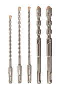 Drill America 5-Piece PRO Series SDS-Plus Hammer Bit Drill Bit Set