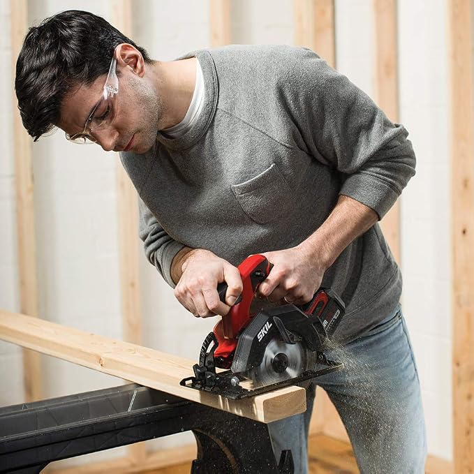 SKIL PWRCore 12 Brushless 12V Compact 5-1/2 Inch Circular Saw, Bare Tool - CR541801