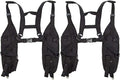 Radio Shoulder Harness Holster Chest Holder Universal Vest Rig for Police Firefighter Two Way Radio Search Rescue Essentials