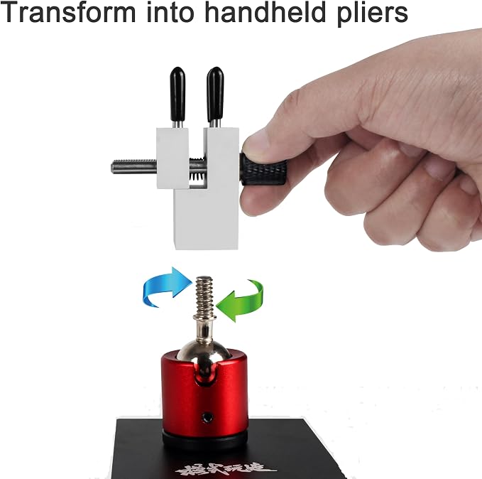 360° Swivel Split-Type Precision Bench Vise for Model Building