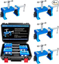4-Pack Cabinet Clamps, Face Frame Clamps for Installing Cabinets, 450 lbs Load