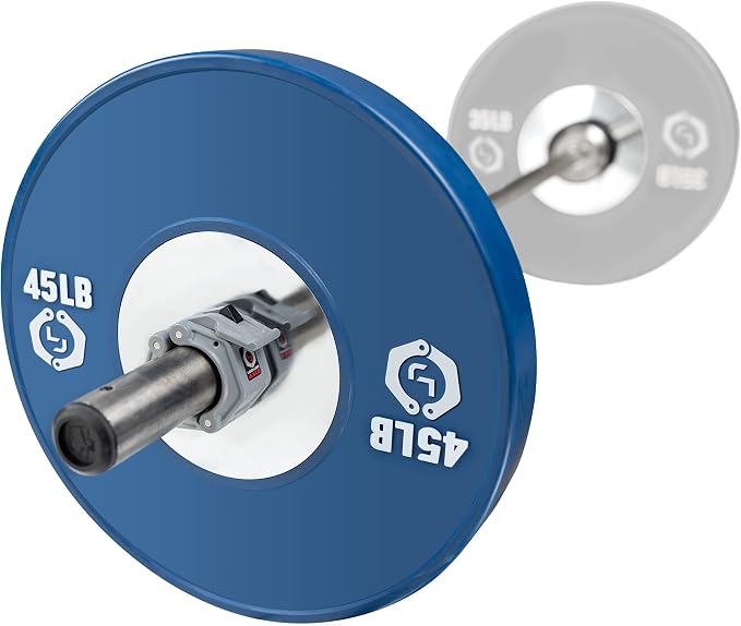 Lock-Jaw PRO 2 AXLE Barbell Collars/Clamps, 1.9" Olympic Bars