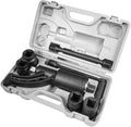 XtremepowerUS Multiplier Torque Wrench Labor Saving Lug Nut Wrench CR-V Socket 4 Socket With Carrying Case for Semi Truck & RVs
