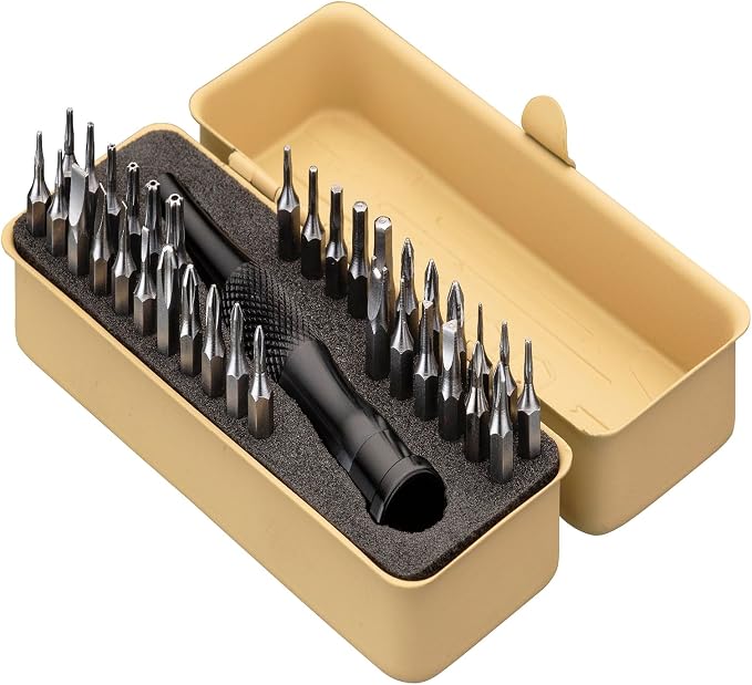 KESI Tool Torx Bit Set 77-Piece, Fully Armed Bits Ratchet Set with 13-Piece 1/4" Dr. Low Profile Sockets, 1/4" Dr 29-piece, and 35-piece Multi Function Bit Set