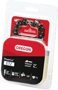Oregon Chainsaw Chain for 20" Bar, 3/8" Pitch, .050" Gauge, 72 Drive Links | PowerCut Replacement Saw Chain, Fits Echo, Husqvarna, Poulan, Craftsman, Makita, Stihl and More