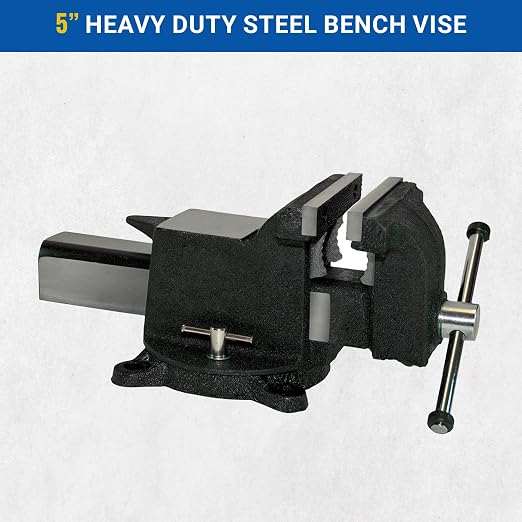 Yost Vises 905-AS 5" Heavy Duty Steel Bench Vise