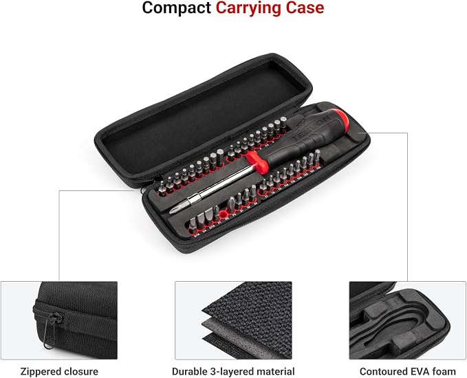 TEKTON 4 mm and 1/4 Inch Bit Driver and Bit Set with Cases (134-Piece) | DRV99004