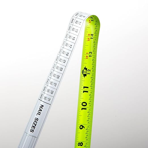 Komelon 25' Self Lock Hi-Vis Speedmark Tape Measure