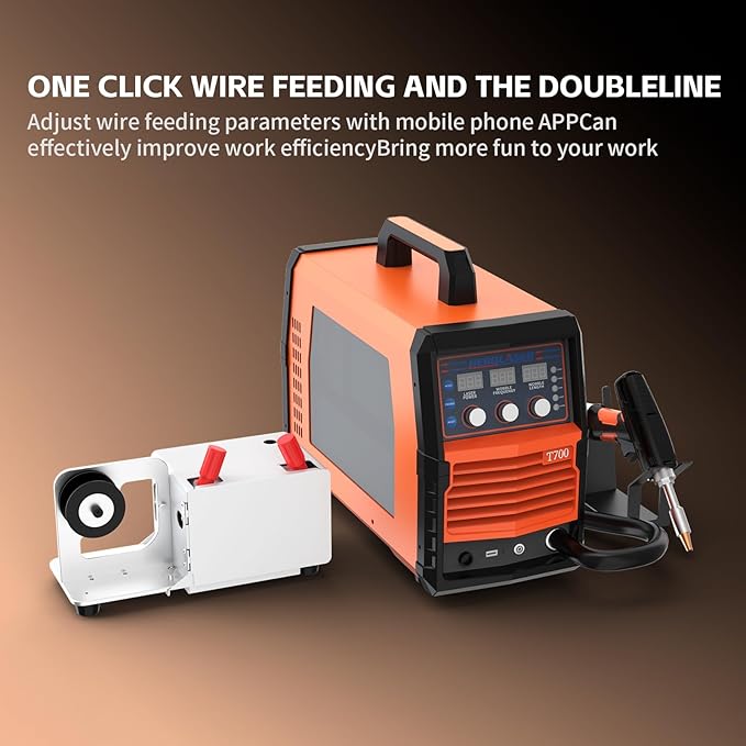 T700 3-in-1 Laser Welding Machine, Air-Cooled Portable Laser Welder, Laser Welding Cutting Cleaning Machine, Handheld Laser Welding For Stainless Steel Aluminum Carbon Steel-US Inventory