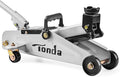 TONDA Floor Jack, Hydraulic Portable Car Lift Jack, 2 Ton (3,800 lb) Capacity, Silver