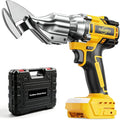 Cordless Metal Shear Compatible for DEWALT 20V 60V, Brushless Electric Metal Shears 1600RPM for HVAC Ducts, Auto Body Panels &Fencing,Stainless Steel Cutter with LED Light (Tool Only