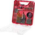VEVOR Drill Bit Set, 70 Pieces Drill and Driver Bit Set, Screwdriver Bit Set Suitable for Wood Metal Cement Drilling and Screw Driving, Drill Bit Sets Combo Kit Assorted in Organized Carrying Case