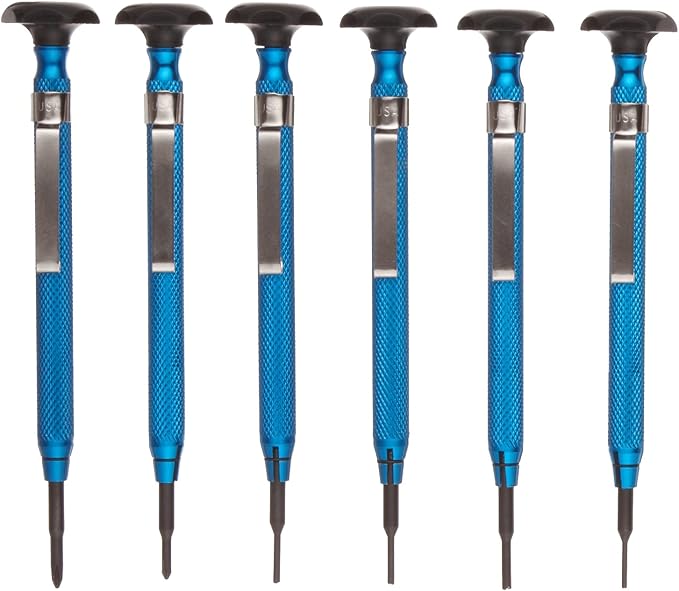 Moody Tools 58-0670 6-Piece Slot/Phil/Screw Extractor Combo Reversible Driver Set