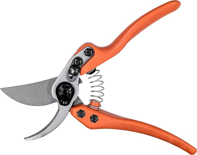 Original LÖWE Profi Bypass Pruner Garden Tools 11.107 | Light & Sharp Tree Pruner | Use As Garden Shears, Handheld, Pruning Shears for Gardening | For flowers, twigs & fruit trees | Made in Germany
