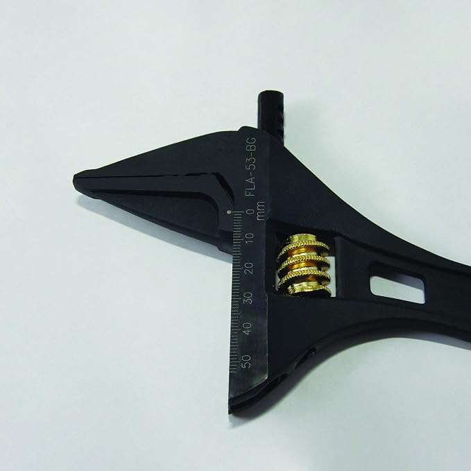 Fujiya Tools, FLA-53-BG, Adjustable wrench, Black & Gold color-