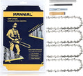 4 Pack 5 Inch Chainsaw chain 0.30" .043" 28DL Fits Worx WG324 WG325- WA0142