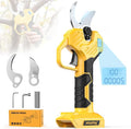 MtiolHig Electric Pruning Shears Compatible with DeWALT 20V – 26000RPM Cordless Garden Pruner,0.8-2 inch Max Cutting Diameter PVC Cutter Tree Trimmer with LCD Display & SK7 Blades(Tool Only)