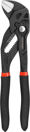 MAXPOWER 7 inch Mini Pliers Wrench, 1.57 inch Jaw Opening, Smooth Jaws