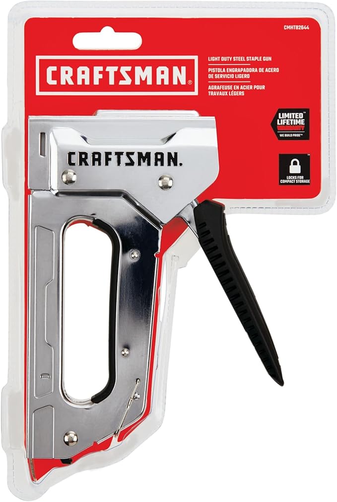 CRAFTSMAN Light Duty Steel Stapler (CMHT82644) (Pack of 2)